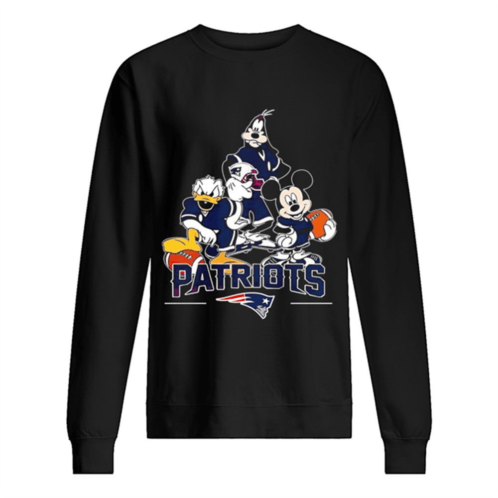 donald-duck-goofy-and-mickey-mouse-new-england-patriots-shirt-gwhr79kn Donald Duck Goofy And Mickey Mouse New England Patriots Shirt