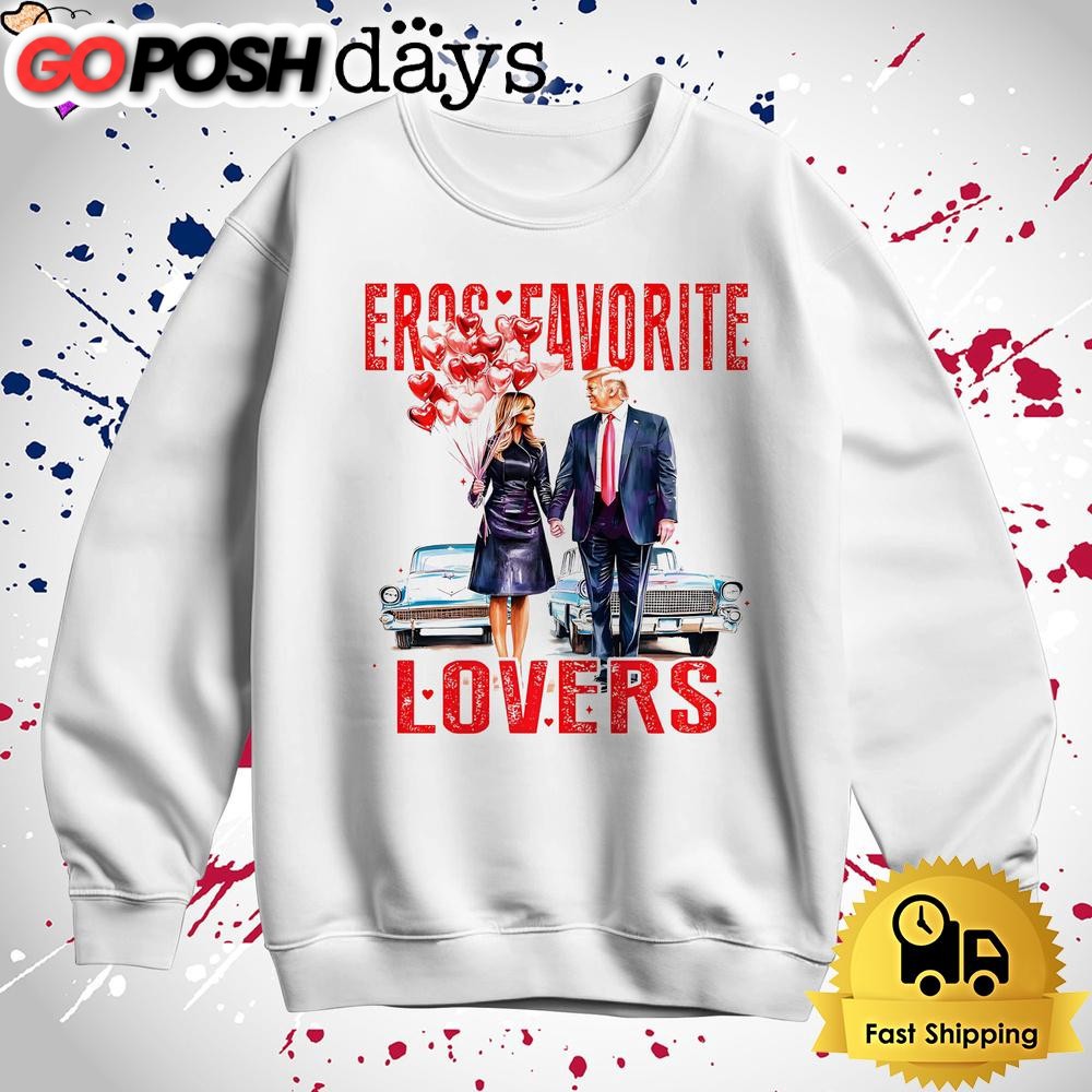 donald-trump-and-melania-trump-valentine-eros-favorite-lovers-t-shirt-enba0714 Donald Trump And Melania Trump Valentine Eros Favorite Lovers T Shirt