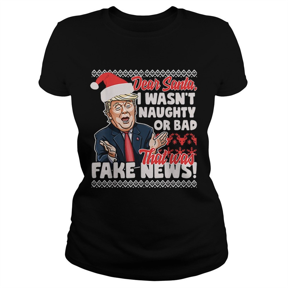 donald-trump-fake-news-ugly-christmas-shirt-tfa46gi3 Donald Trump Fake News Ugly Christmas shirt