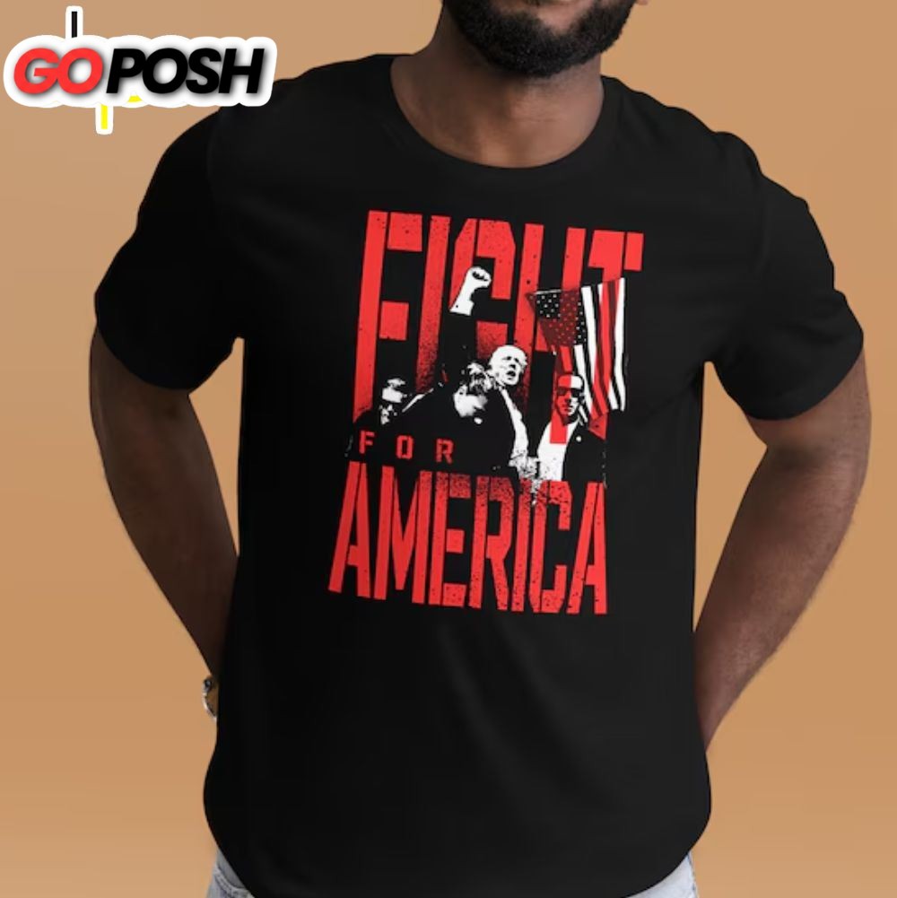 Donald Trump Fight For America Unisex T-Shirt