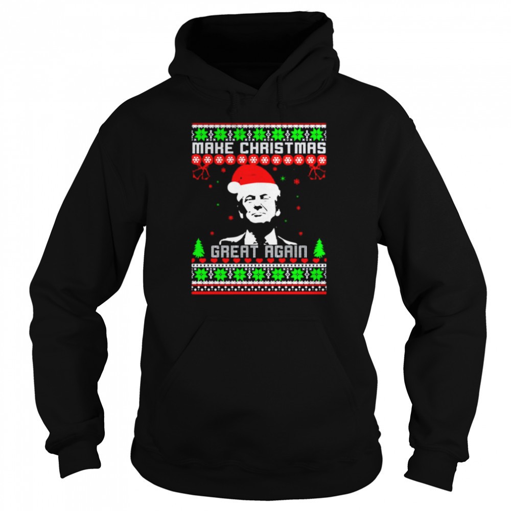 Donald Trump make Christmas great again Christmas shirt