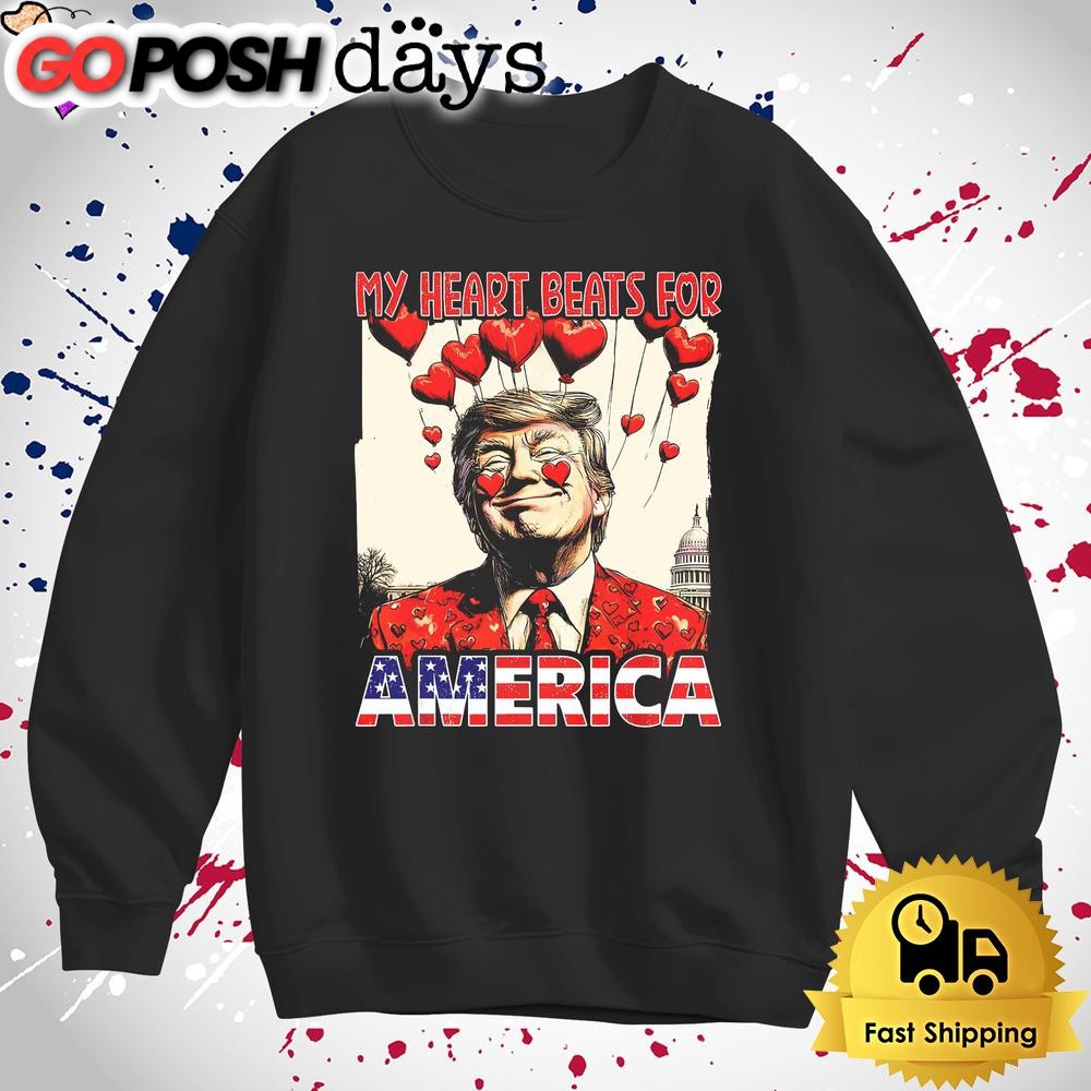 donald-trump-my-heart-beats-for-america-t-shirt-tkrkway6 Donald Trump My Heart Beats For America T Shirt