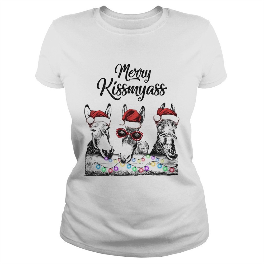 donkeys-merry-kissmyass-shirt-9ljg947u Donkeys Merry Kissmyass shirt