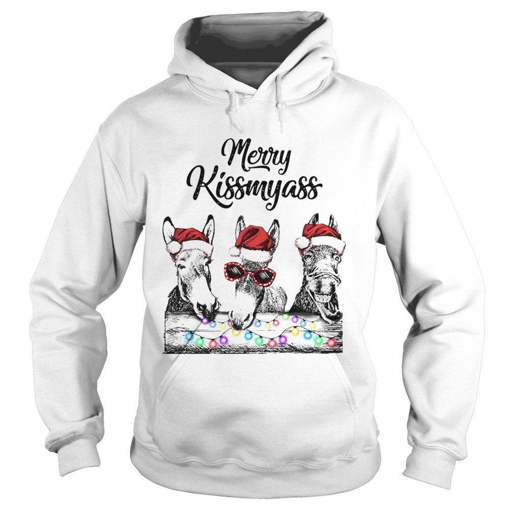 donkeys-merry-kissmyass-shirt-9ljg947u Donkeys Merry Kissmyass shirt