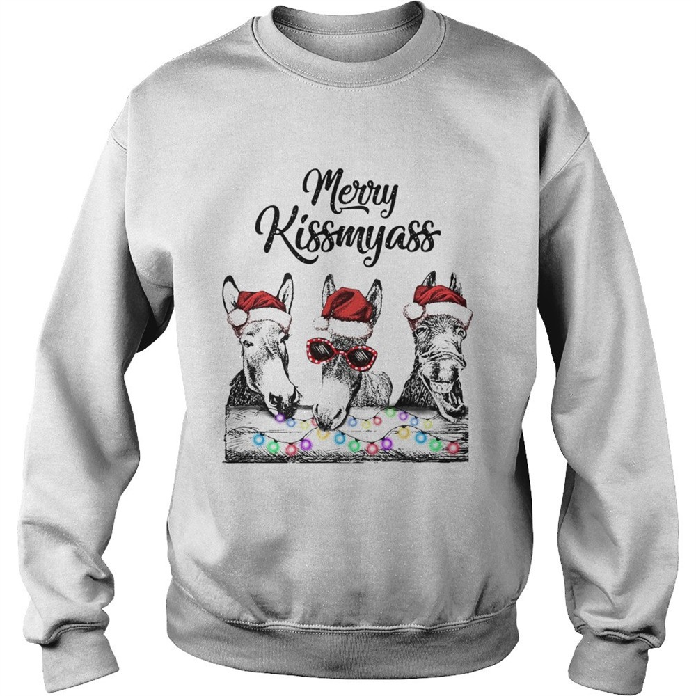 Donkeys Merry Kissmyass shirt