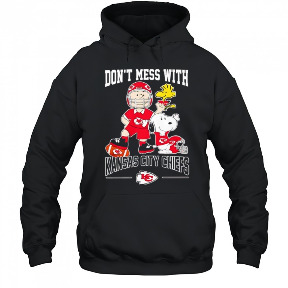 Dont mess with Kansas City Chiefs x Peanuts characters shirt