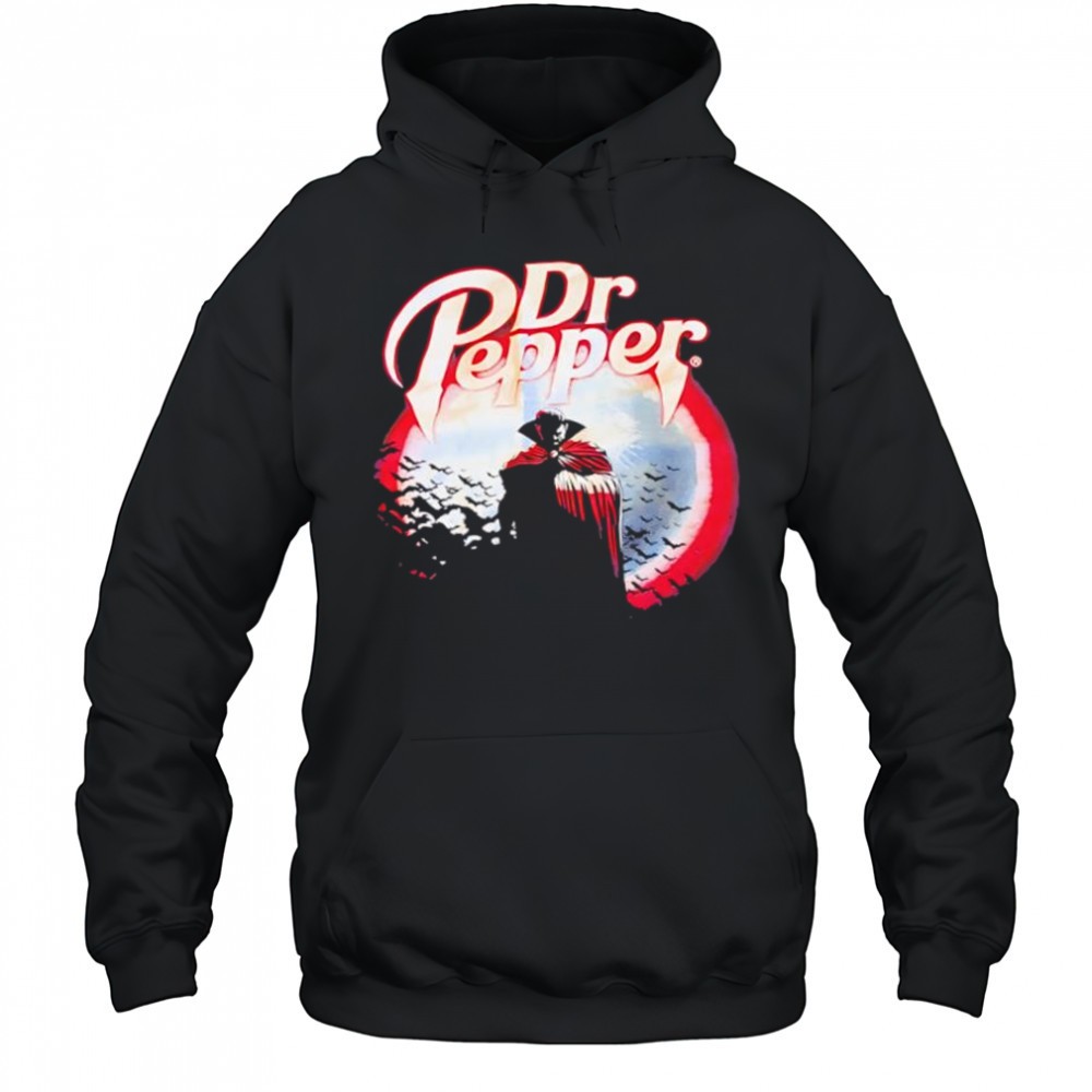 Dr Pepper Vampire Dracula shirt