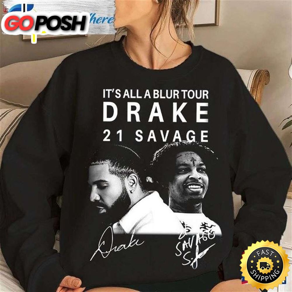 Drake Its All A Blur 2025 Tour Merch, Hoodie And T-Shirt