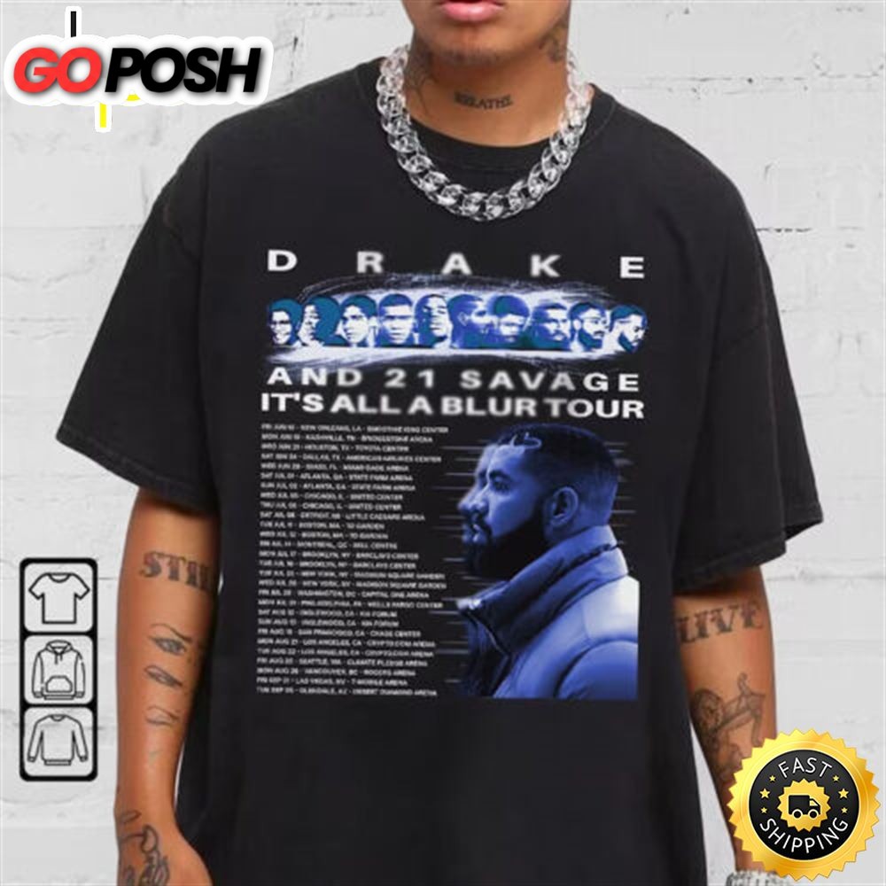 Drake Its All A Blur Tour 2025 Unisex Shirt