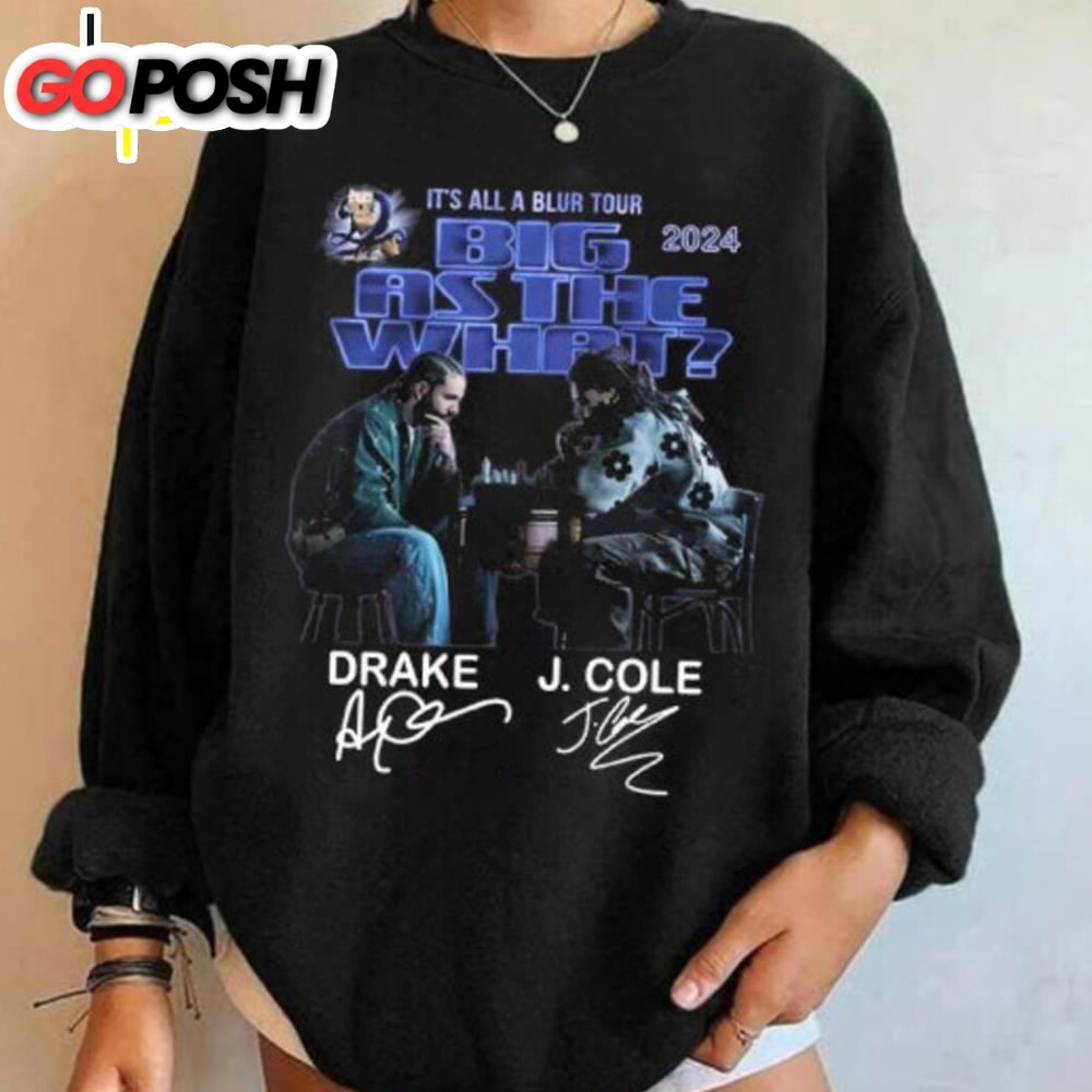 Drake J Cole Big As The What Tour 90s Unisex T-Shirt