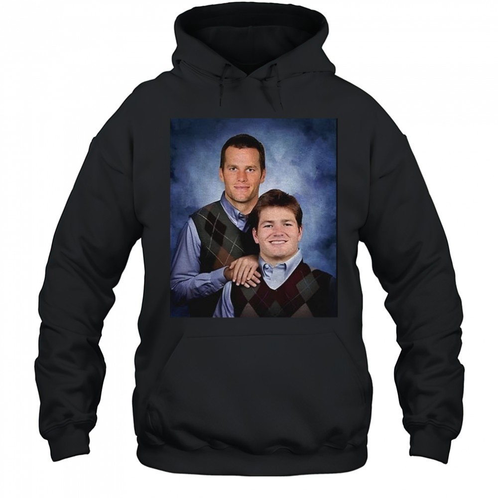 Drake Maye and Tom Brady Stepbrothers New England Patriots NFL Football 2025 shirt