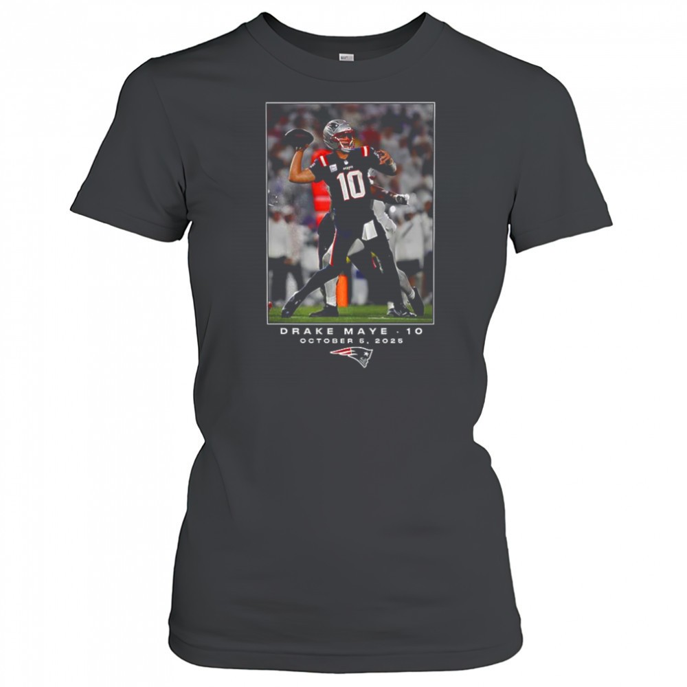 drake-maye-new-england-patriots-nfl-week-5-2025-moment-shirt-433n72kj Drake Maye New England Patriots NFL week 5 2025 moment shirt