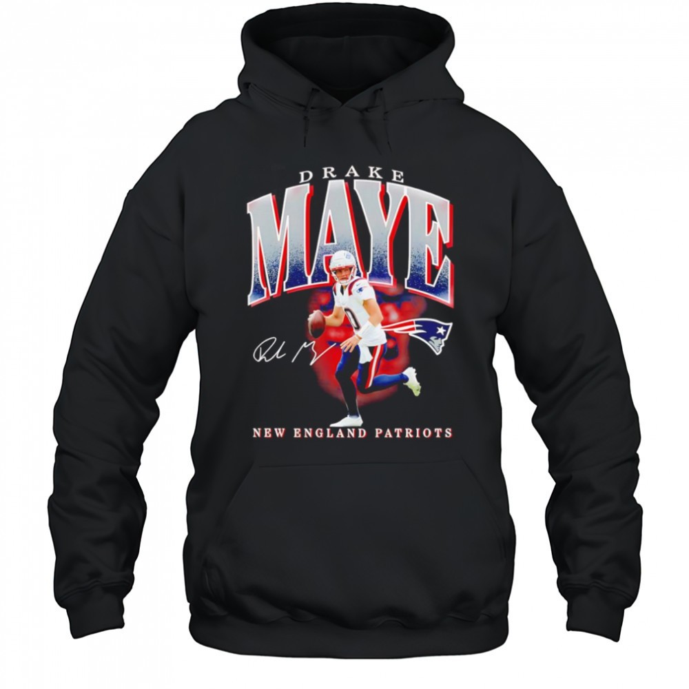 Drake Maye New England Patriots player hype shirt