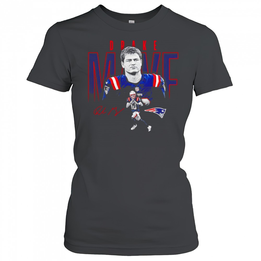 drake-maye-new-england-patriots-signature-classic-shirt-y1aenhhg Drake Maye New England Patriots signature classic shirt