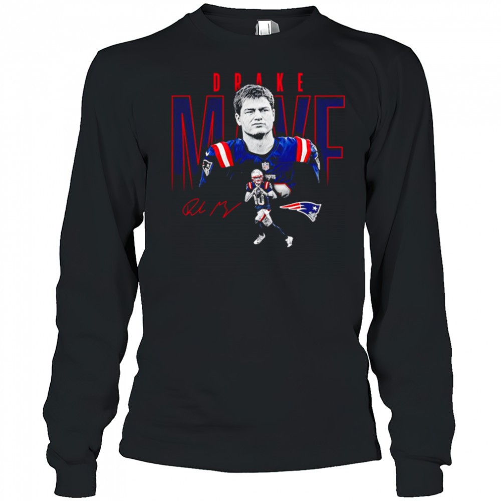 drake-maye-new-england-patriots-signature-classic-shirt-y1aenhhg Drake Maye New England Patriots signature classic shirt