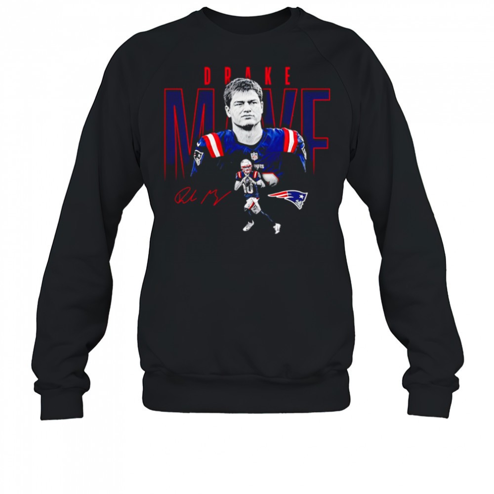 drake-maye-new-england-patriots-signature-classic-shirt-y1aenhhg Drake Maye New England Patriots signature classic shirt