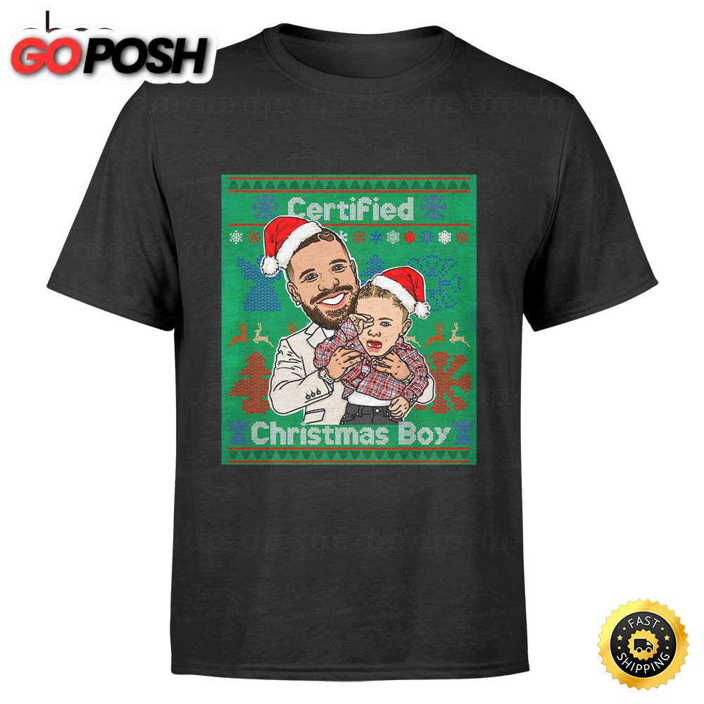 Drake Santa Christmas Boy T-shirt
