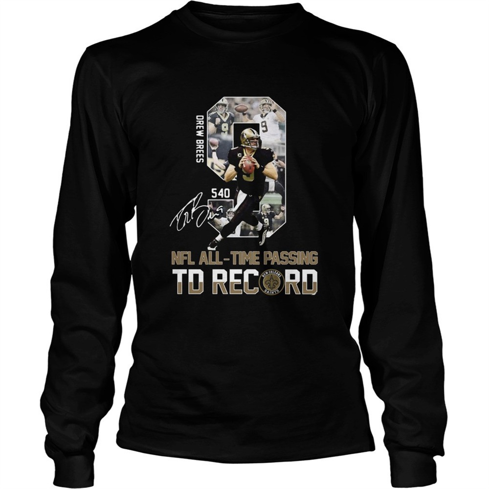drew-brees-540-nfl-alltime-passing-td-record-signature-shirt-ubp038dj Drew Brees 540 NFL AllTime Passing TD Record Signature shirt