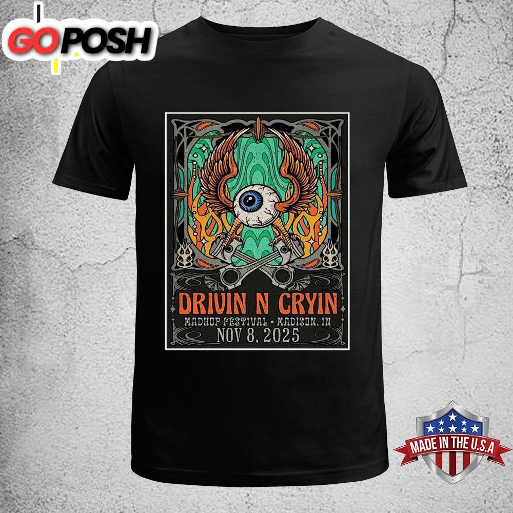 Drivin N Cryin Madhop Festival, Madison Unisex T-Shirt