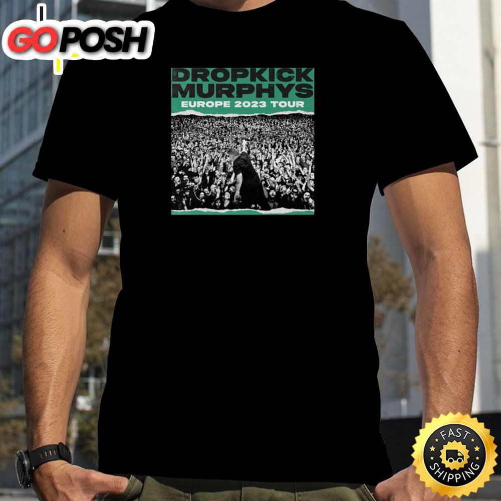 Dropkick This Machine Europe Tour 2025 Unisex Black T-shirt