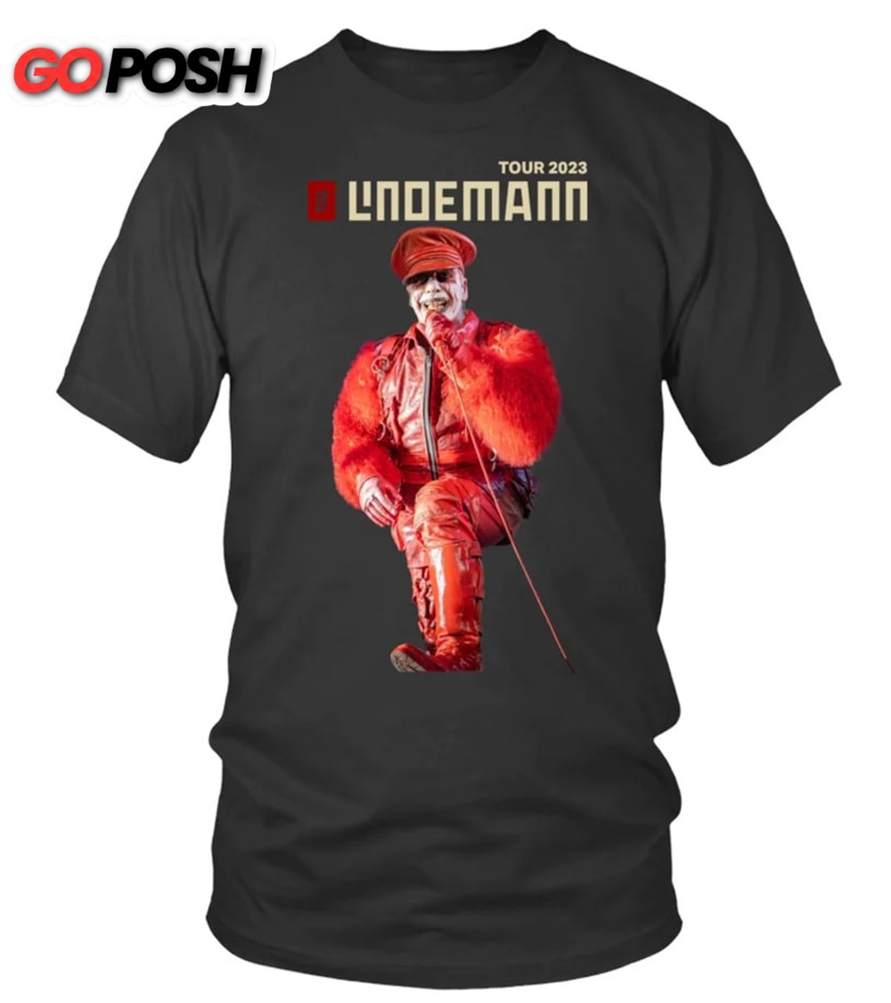Druck Lindemann Tour 2025 Shirt