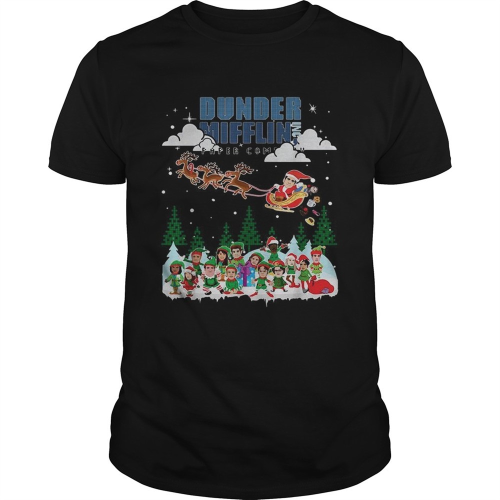 dunder-mifflin-inc-paper-company-ugly-christmas-shirt-szg697jx Dunder Mifflin Inc paper company Ugly Christmas shirt