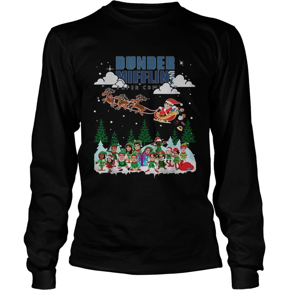dunder-mifflin-inc-paper-company-ugly-christmas-shirt-szg697jx Dunder Mifflin Inc paper company Ugly Christmas shirt