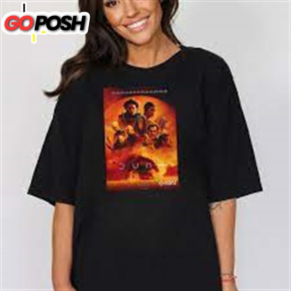Dune Part 2 New Poster Only In Cinema March 1 2025 Unisex T Shirt