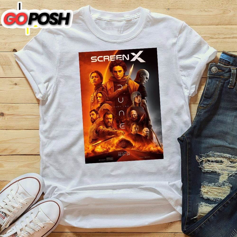 Dune Part Two 2025 Movie Poster T-Shirt