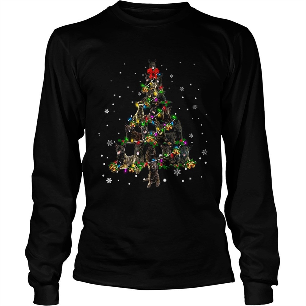 dutch-shepherd-christmas-tree-tshirt-vle93tjt Dutch Shepherd Christmas Tree TShirt