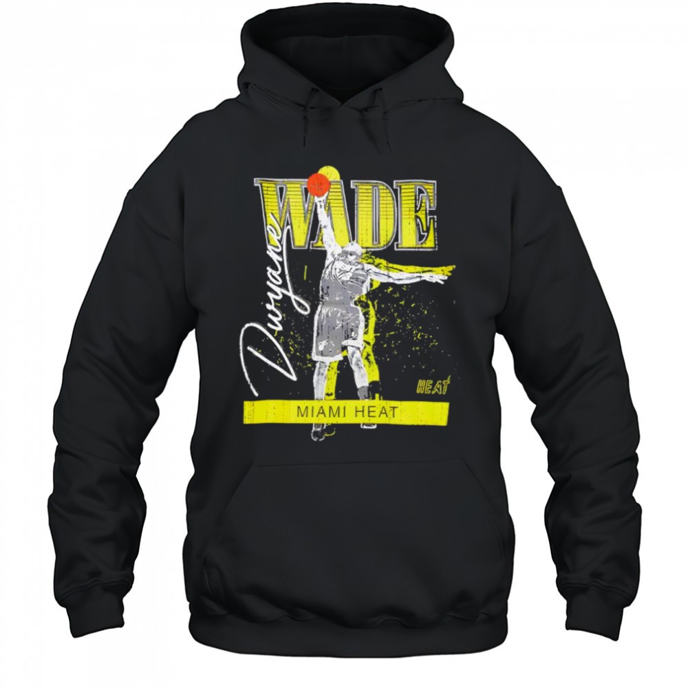 Dwayne Wade Miami Heat Mitchell & Ness Neon Pop signature shirt