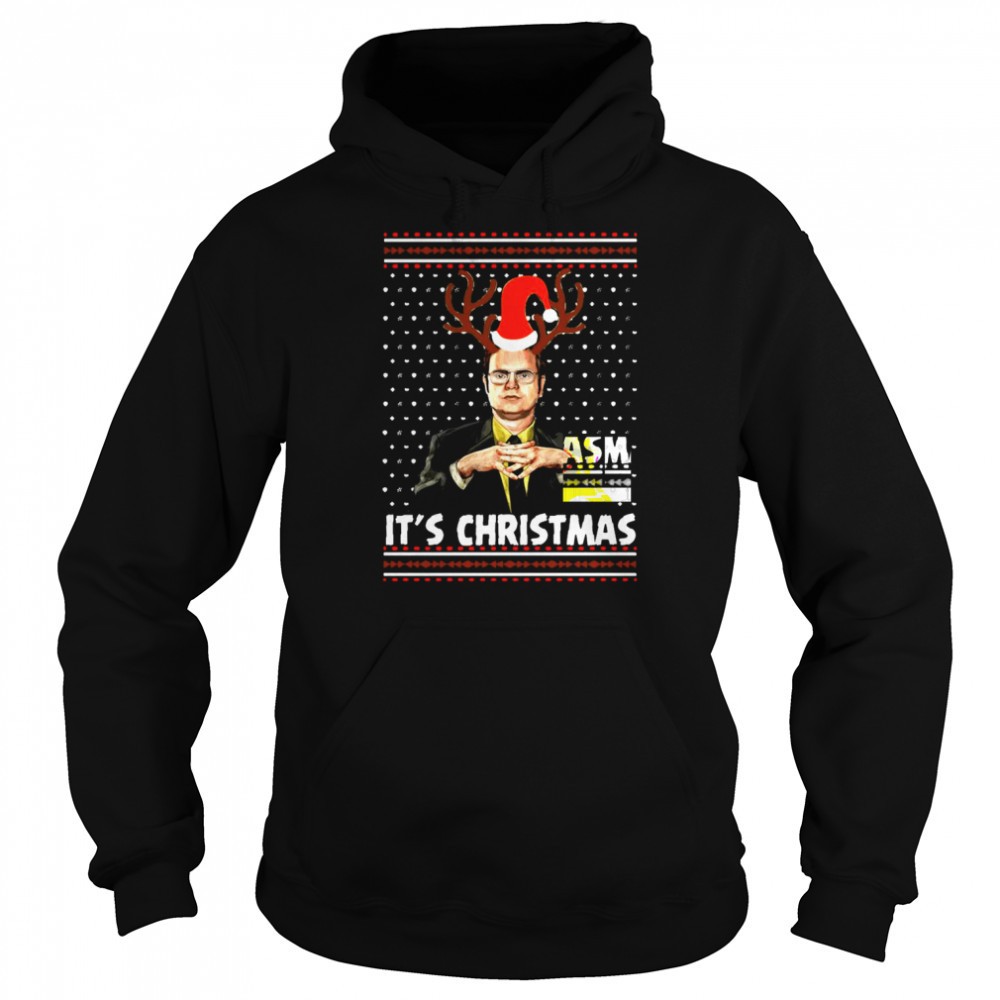 Dwight Schrute Its Christmas Ugly Sweater Shirt