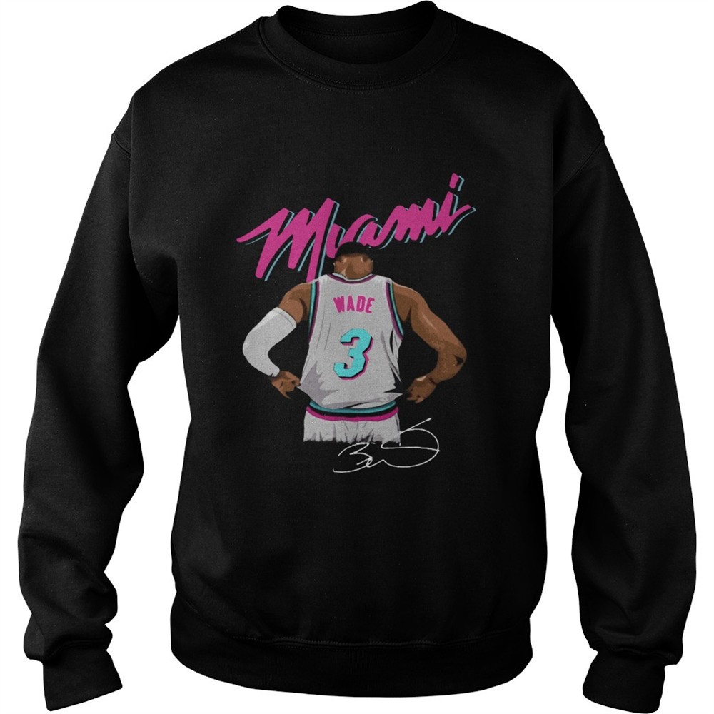 Dwyane Wade Miami Heat Basketball signature shirt