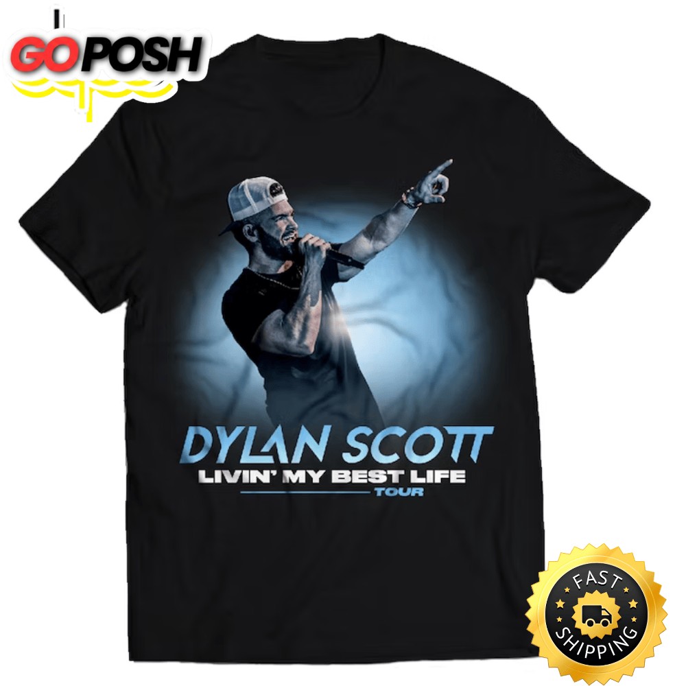 Dylan Scott Livin My Best Life Tour Tee T-shirt
