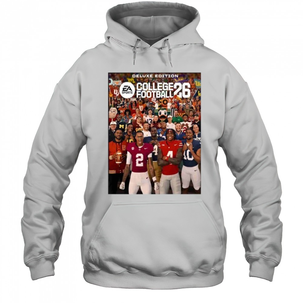 EA College Football 26 Cover Deluxe Edition Coming On July 10th 2025 shirt