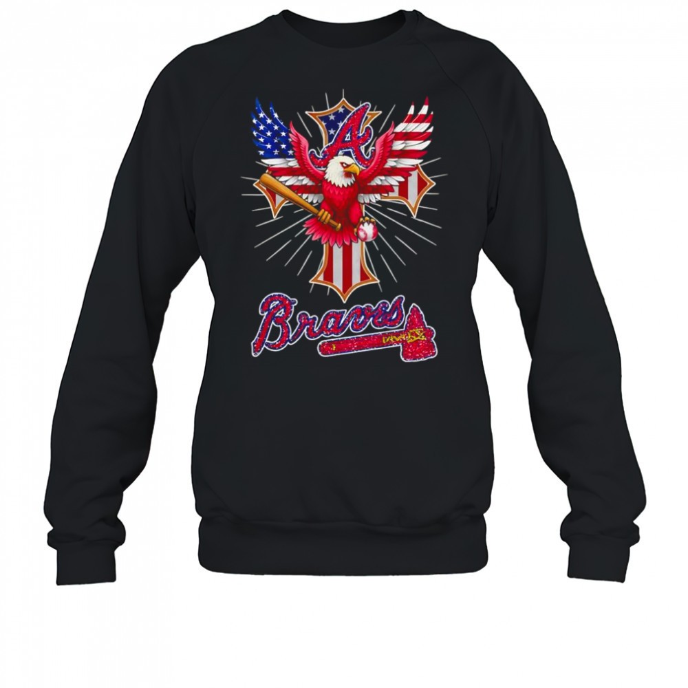eagle-baseball-atlanta-braves-american-flag-shirt-mzskp7yu Eagle baseball Atlanta Braves American flag shirt