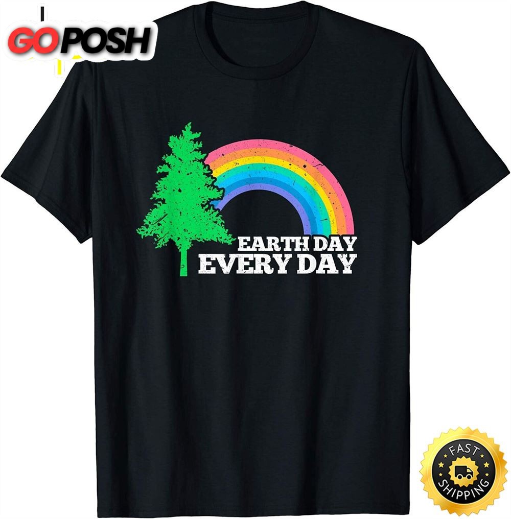 Earth Day Everyday Vintage Recycling T-Shirt