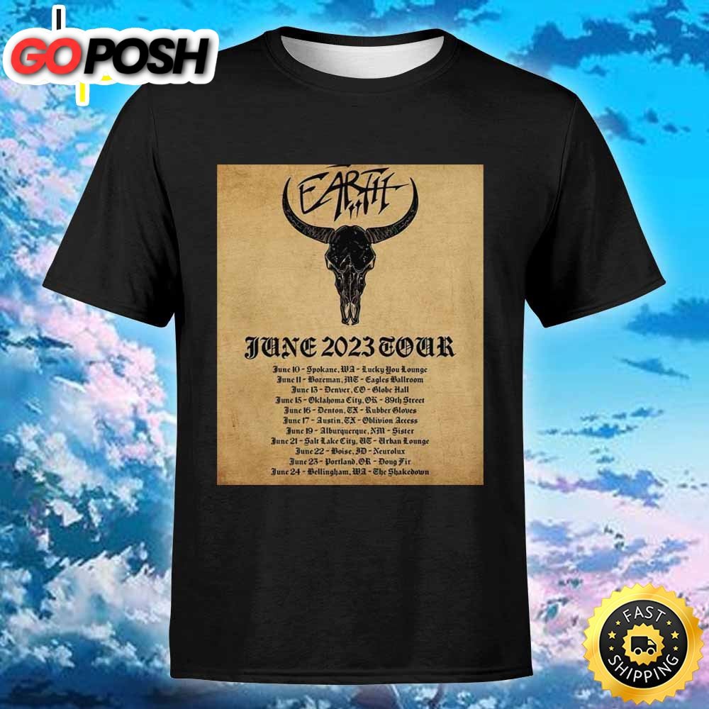 Earth US Tour June 2025 For Fans T-shirt