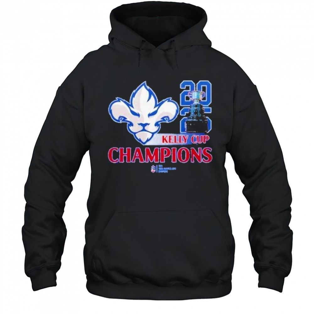 East Coast Hockey League Champions 2025 Trois-Rivieres Lions shirt