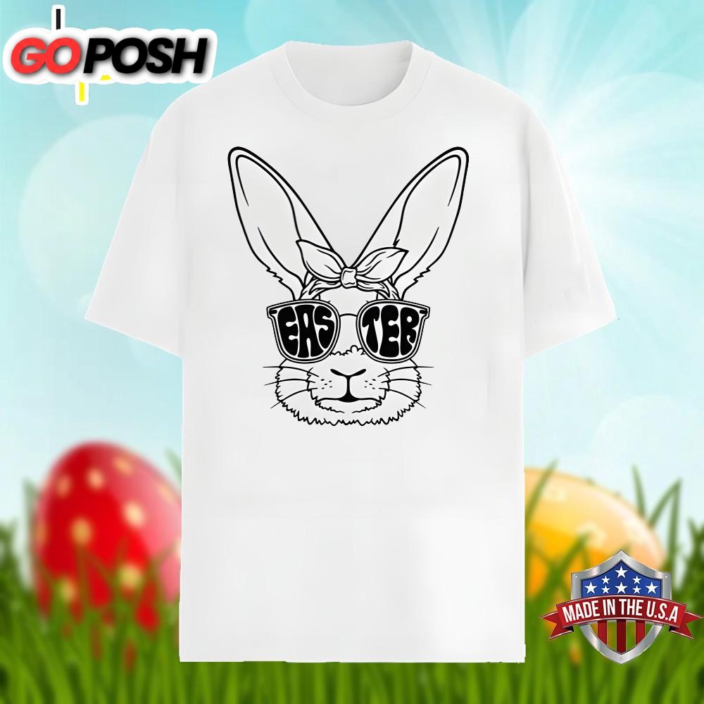Easter Bunny Glasses Shirt Men Women