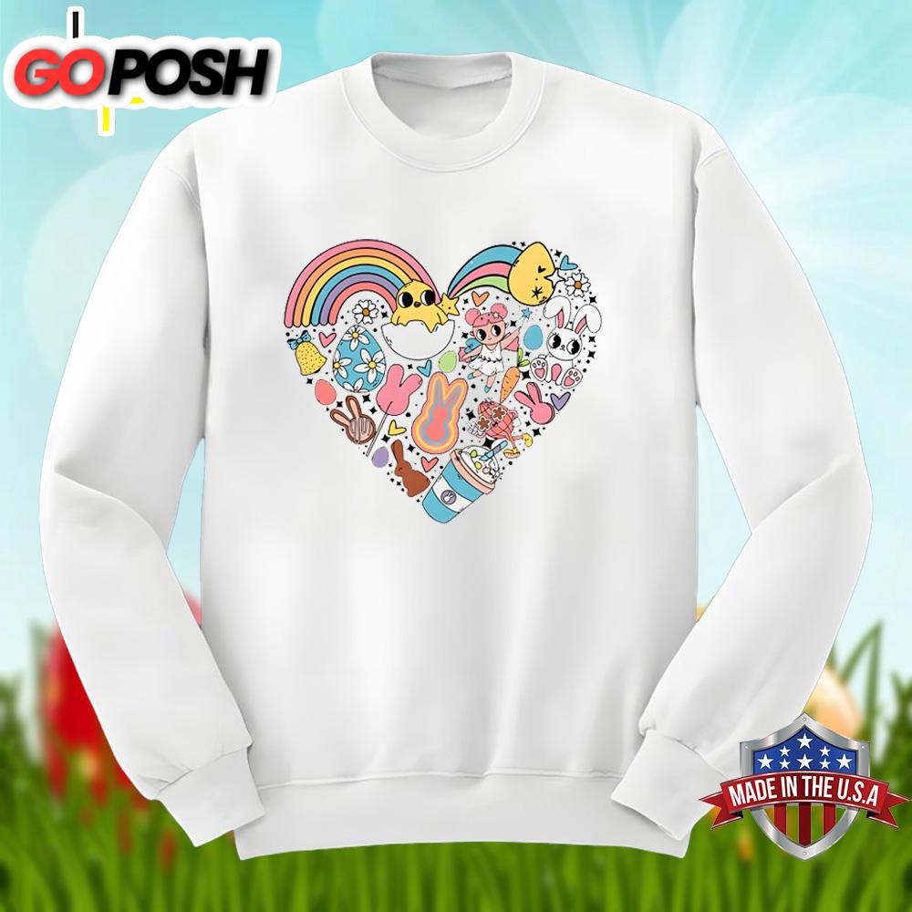 easter-bunny-in-heart-shirt-holiday-xb1z4ib4 Easter Bunny In Heart Shirt Holiday