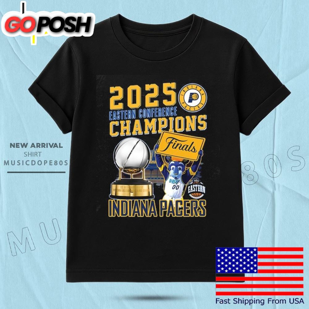 Eastern Conference Champions Finals Indiana Pacers Mascot T Shirt