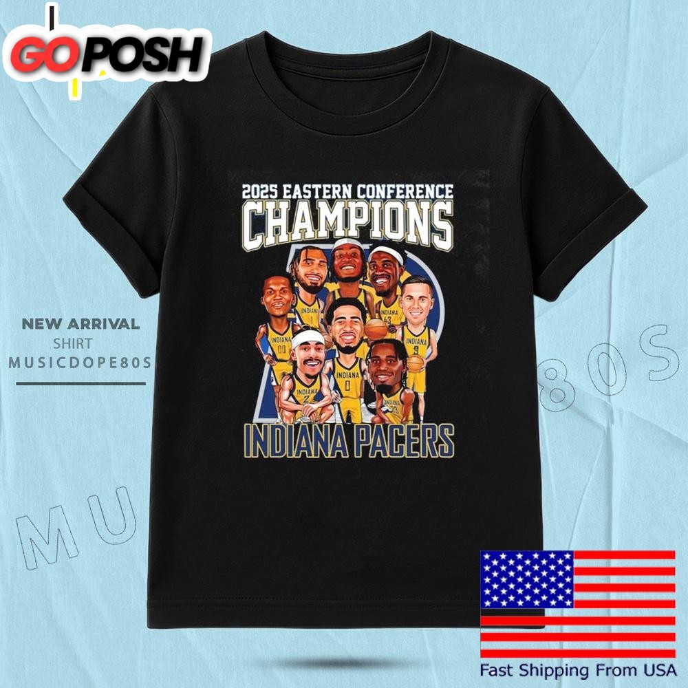 Eastern Conference Champions Indiana Pacers Team T Shirt