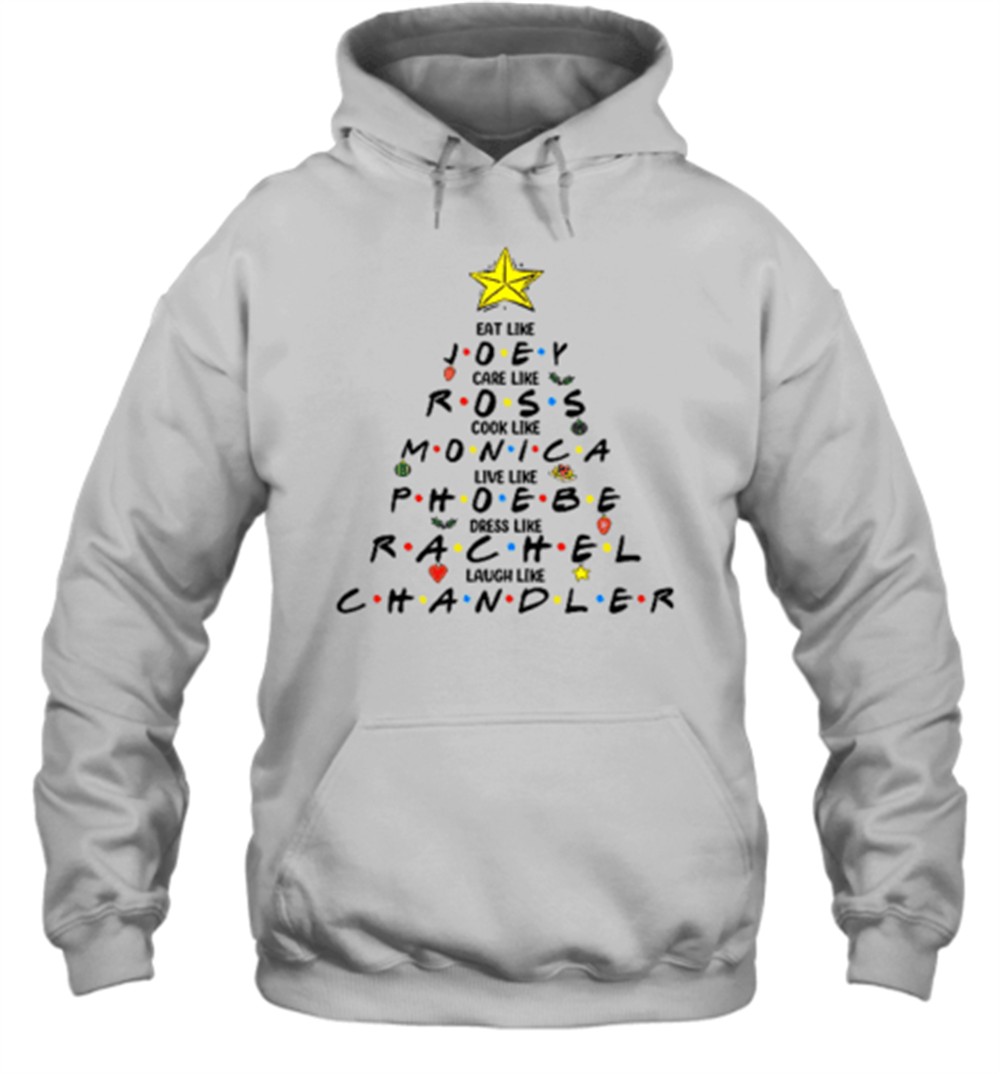 Eat Like Cook Like Christmas Tree Teacher T-Shirt