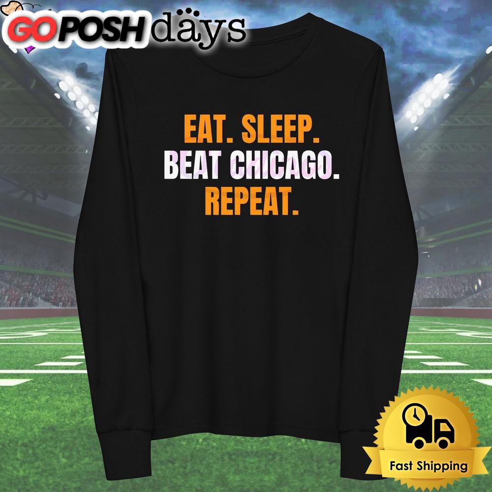 eat-sleep-beat-chicago-repeat-green-bay-packers-t-shirt-iyzv54ev Eat Sleep Beat Chicago Repeat Green Bay Packers T Shirt