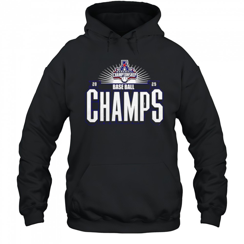Ecu Baseball Champions AAC 2025 shirt