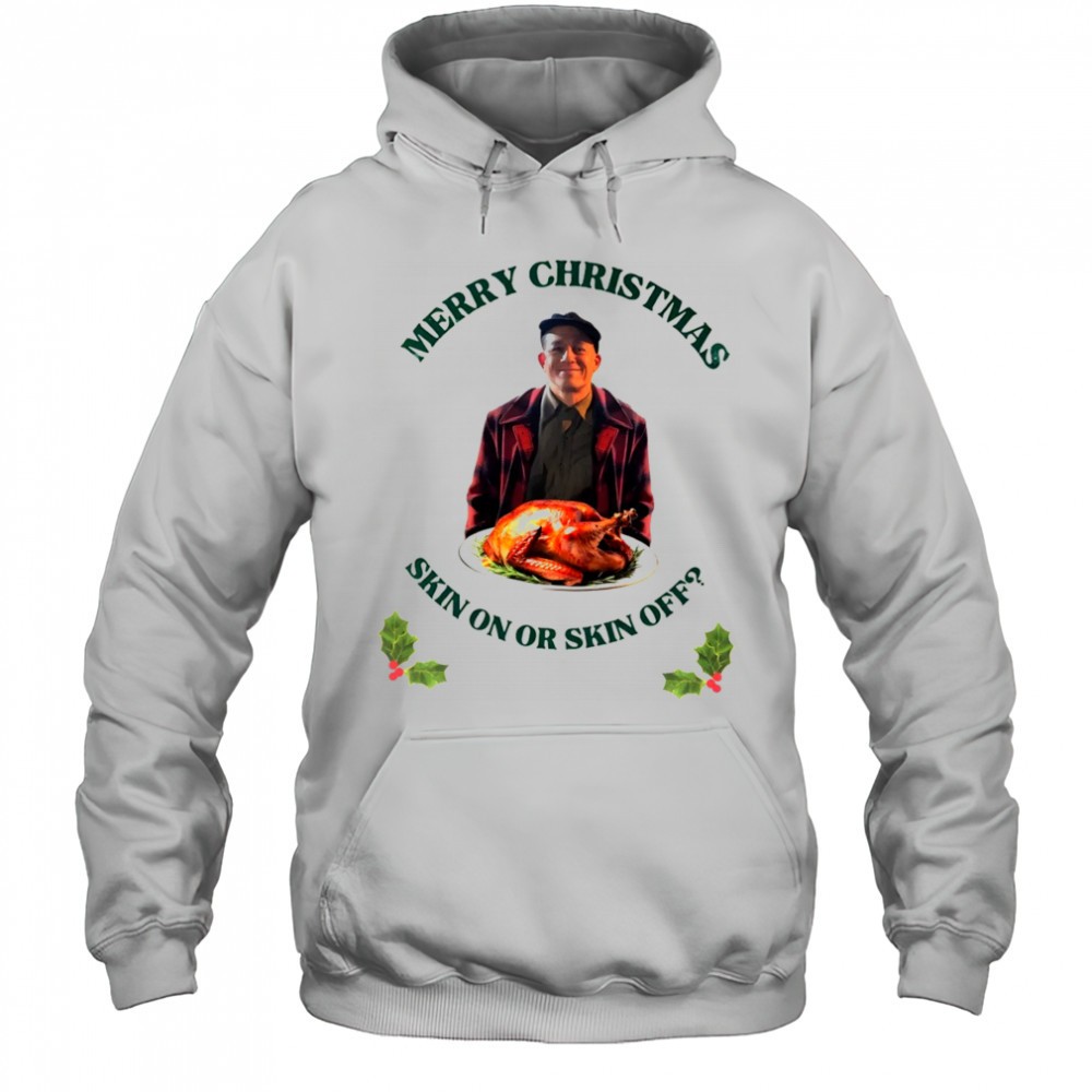 Ed Gein Merry Christmas skin on or skin off shirt