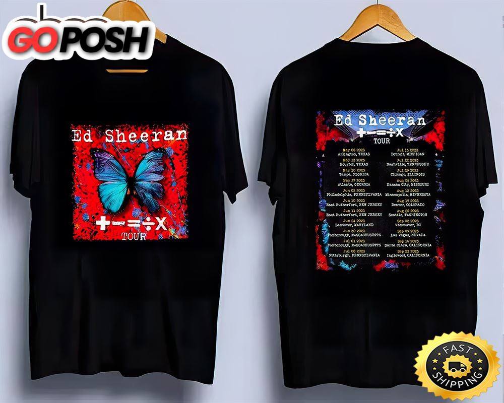 Ed Sheeran Concert Shirt Ed. Sheeran Shirt Mathematics Tour Unisex T-shirt