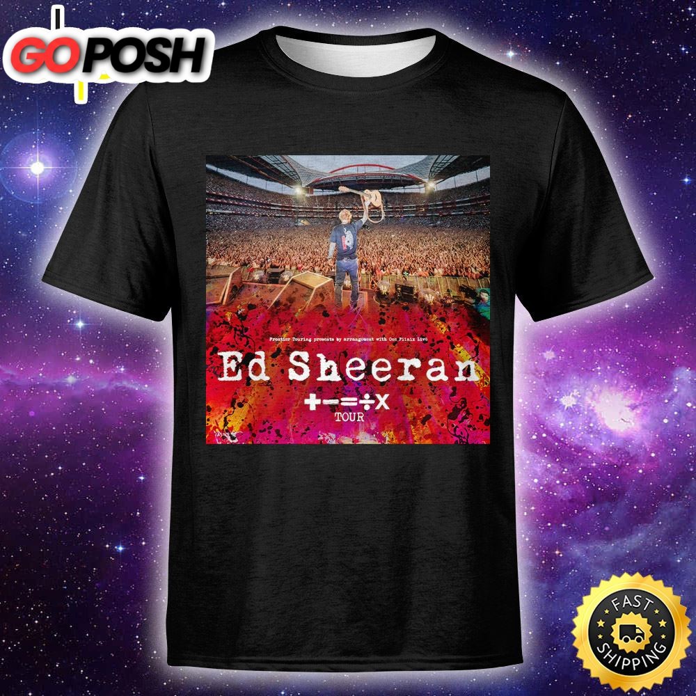 Ed Sheeran Live Concert, +–=÷X Tour Suncorp Stadium Brisbane 2025 Unisex T-shirt