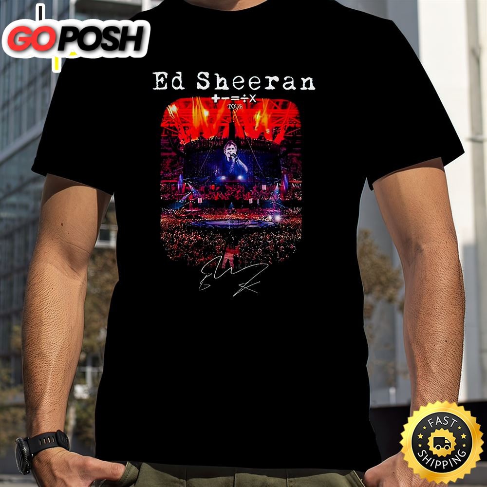 Ed Sheeran Mathematics 2025 Tour Signature Unisex T-shirt